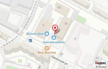 Торговая компания Фабрика Столов в Центральном районе на карте