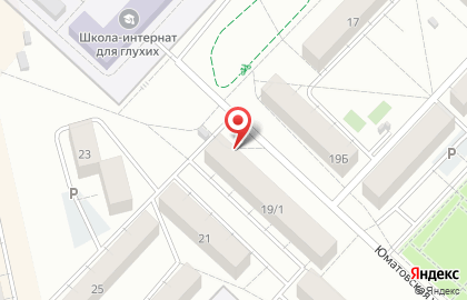 Магазин Алексеевский на улице Мусоргского на карте