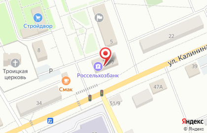 Россельхозбанк в Тюмени на карте