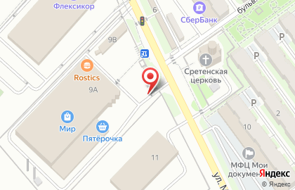 Автостоянка ЧОО советский на карте