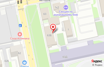 Военный институт физической культуры на карте