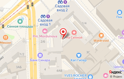Линии Любви на Московском проспекте на карте