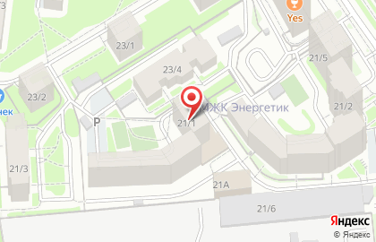 Кано в Заельцовском районе на карте