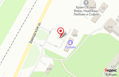 Служба заказа легкового транспорта НАШЕ ТАКСИ на Заводском шоссе на карте