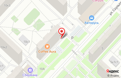 Магазин фруктов и овощей в Москве на карте