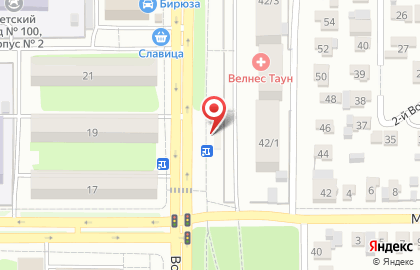 Продуктовый магазин в Оренбурге на карте
