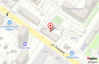 Студия London Hair в Октябрьском районе на карте