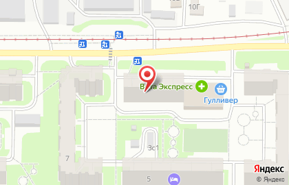 Пилот в Ленинском районе на карте