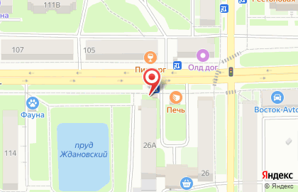 Киоск по продаже пирогов и хлеба на карте