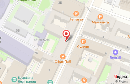Cuba Hostel на Невском проспекте на карте
