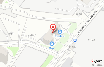 Онлайн-гипермаркет ОГО! на метро Площадь Ильича на карте