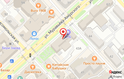 Кадровое агентство ЯРАБОТА на улице Муравьёва-Амурского на карте
