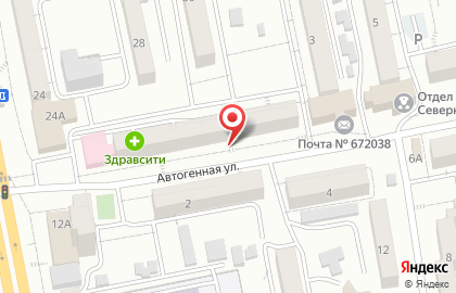 Ателье в Чите на карте