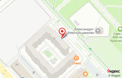 Киберклуб CyberX в Советском районе на карте