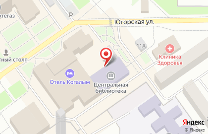 Центральная библиотечная система на улице Дружбы Народов на карте