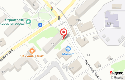 Магазин тканей в Барнауле на карте