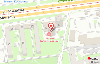 Мишель в Железнодорожном районе на карте
