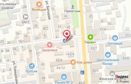 Магазин Халал на улице Горького на карте