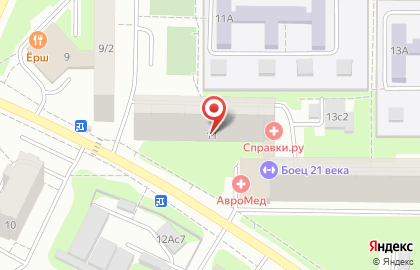 Медицинский центр Справки.ру в Бибирево на карте