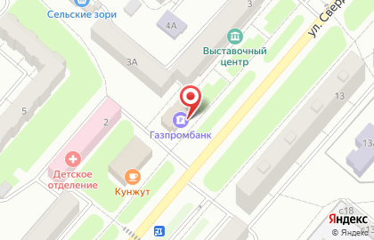 Банкомат Газпромбанк в Красноярске на карте