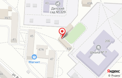 Акробатический центр Элемент в Советском районе на карте