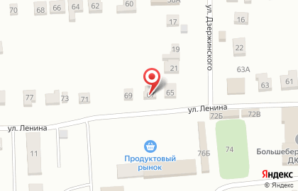 Магазин Ивановский текстиль на улице Ленина на карте