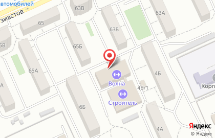 Спортивный комплекс Волна в Советском районе на карте