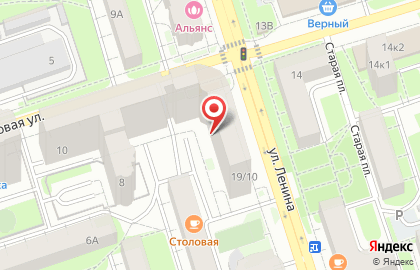Сруб Клуб на улице Ленина на карте