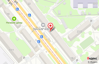 Аптека Озерки в Новосибирске на карте