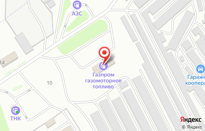 Сеть АГНКС Газпром на Саратовском шоссе на карте