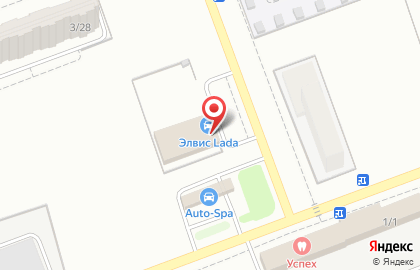 Автосалон Элвис Аком на улице Космонавтов на карте