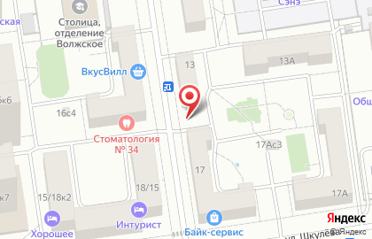 Продуктовый магазин в Москве на карте