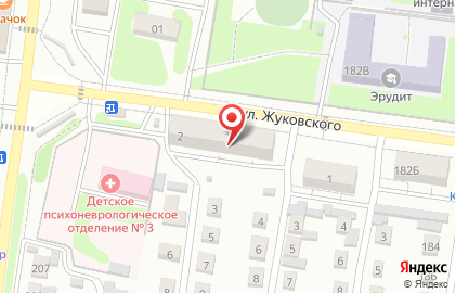 Магазин по продаже фруктов и овощей на улице Крылова на карте
