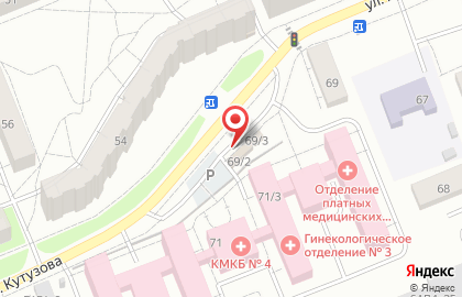Цветочный Красноярск на карте