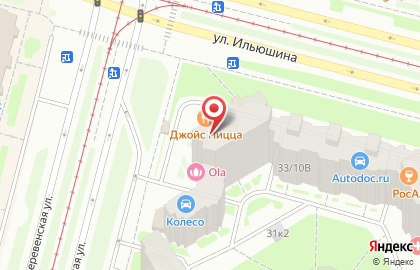 Стоматологическая клиника На Стародеревенской в Приморском районе на карте