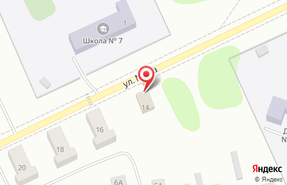 Универсальный магазин Березка в Ленинском районе на карте