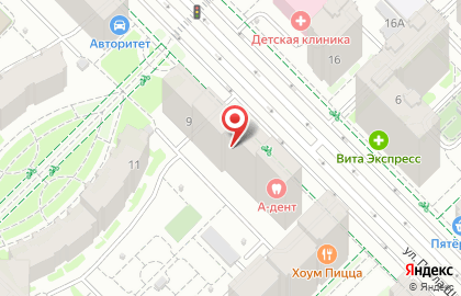 Студия красоты Маэстро на улице Павла Шаманова на карте