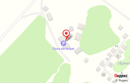 База на море на карте