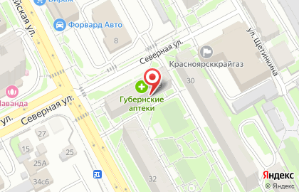 Союз лесопромышленников Красноярского края на карте