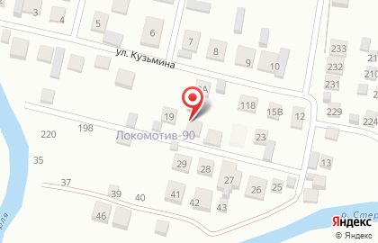 Уютный дом на улице Кузьмина на карте