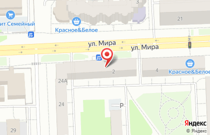 Стоматология Биодент в Ханты-Мансийске на карте