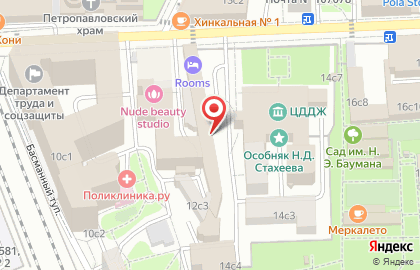Випсервис на Красных воротах на карте