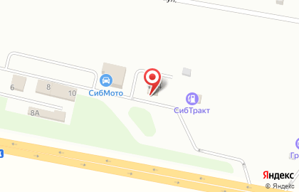 Мотосалон Сибмото на ​Придорожной, 12/4 на карте
