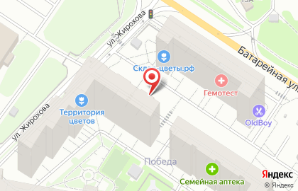 Победа, ЗАО Триумф Элит Констракшн Инк. на карте