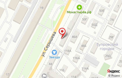 Армейский магазин Спецназ в Кировском районе на карте