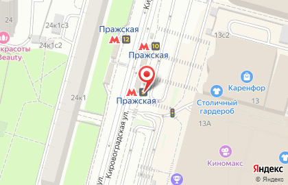 Кофейный автомат Paulig на Кировоградской улице на карте