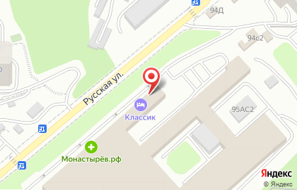 Гостиничный комплекс Классик в Советском районе на карте