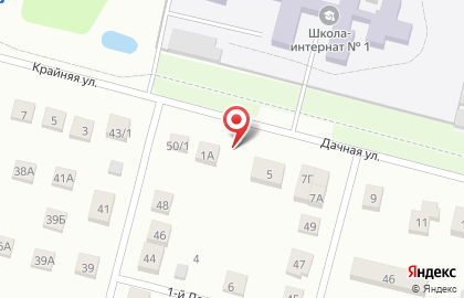 Автокооператив Заволжского района на Дачной улице на карте