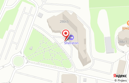 SHERATON MOSCOW SHEREMETYEVO AIRPORT HOTEL на карте