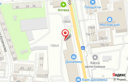 Автошкола Аника на улице Дзержинского на карте